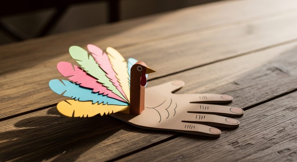 10 Best Hand Turkey Craft Kids On A Budget on a Budget