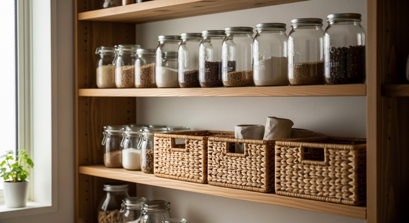 15 Cool Diy Pantry Shelves Aesthetic That Look Expensive