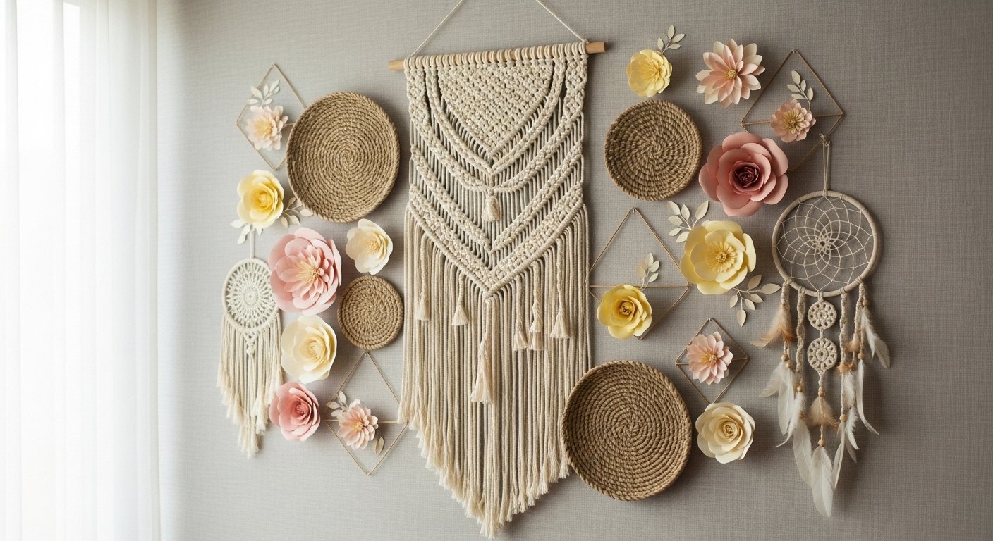 12 Cool Handmade Wall Decor Aesthetic That Look Expensive