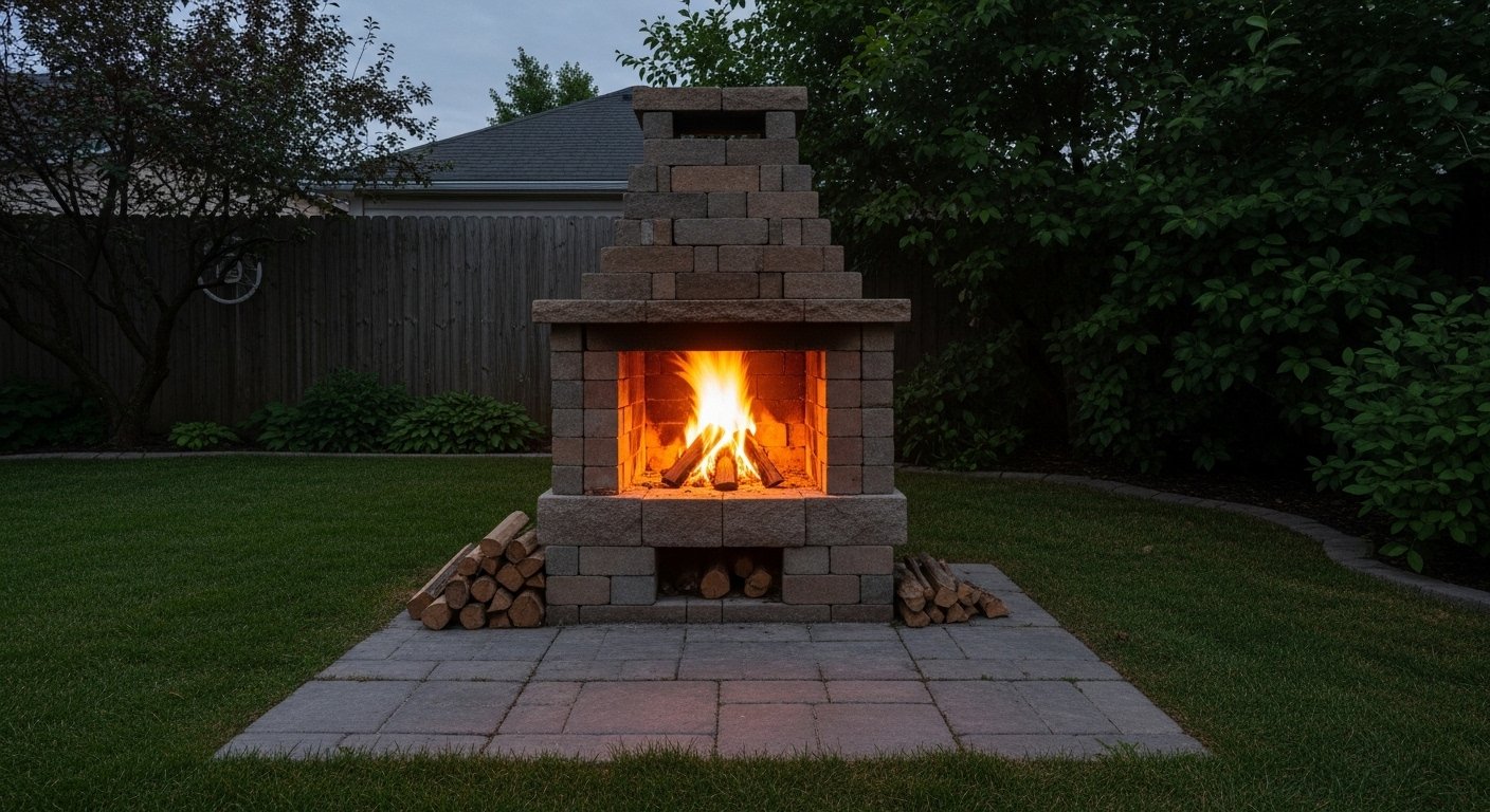12 Top Diy Outdoor Fireplace Ideas for Small Spaces