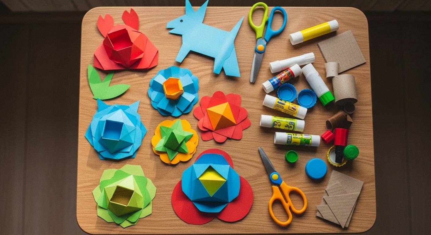 20 Top Craft Ideas For Kids On A Budget for Small Spaces