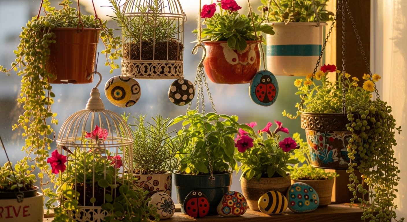 15 Top Garden Crafts Diy Ideas for Small Spaces