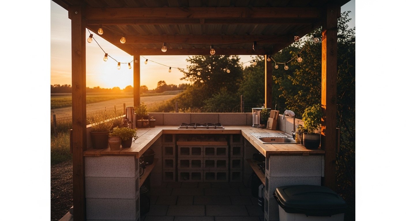 12 Best Diy Outdoor Kitchen On A Budget on a Budget