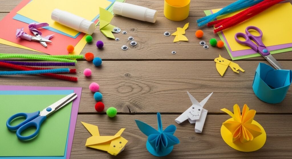 12 Easy Creative Crafts For Kids For Beginners You Will Love