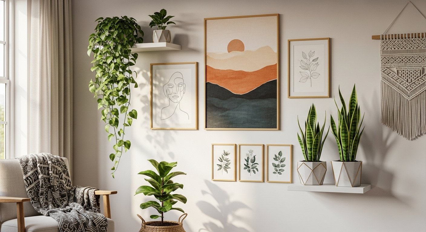 15 Top Creative Wall Decor Ideas for Small Spaces