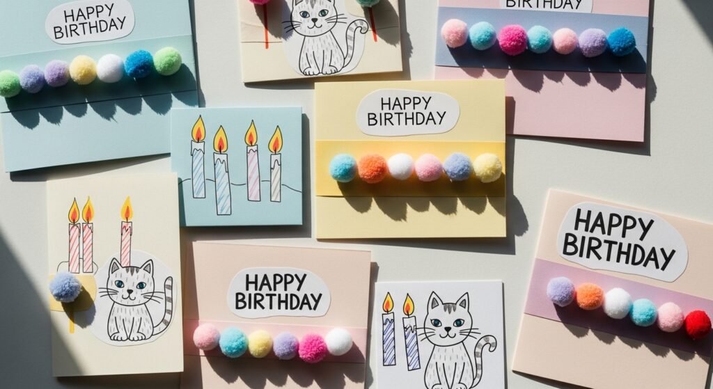 15 Cool Homemade Birthday Cards From Kids Aesthetic