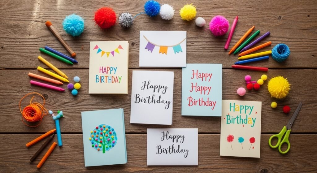 10 Best Homemade Birthday Cards From Kids On A Budget